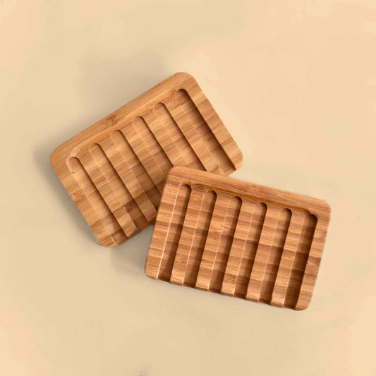 bamboo soap dish